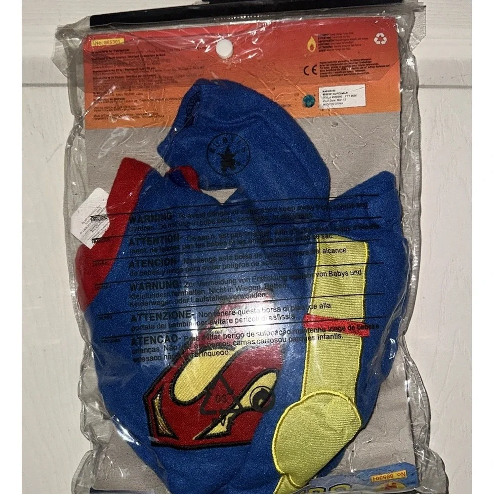 Superman DC Infant Halloween Costume Size 6- 12 Months , Rubies